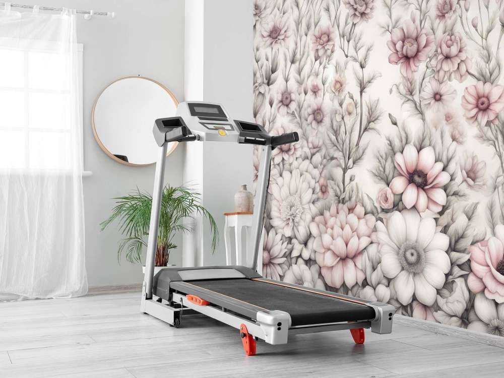 Floral romantic wall Pink