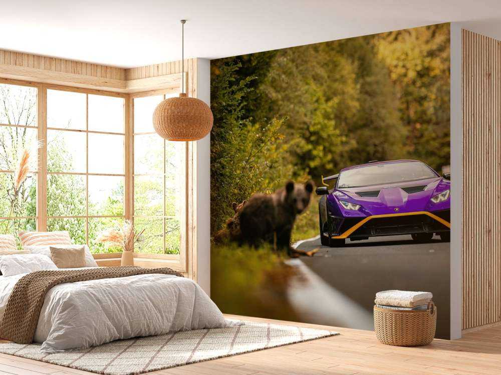 Lamborghini vs. wildernis