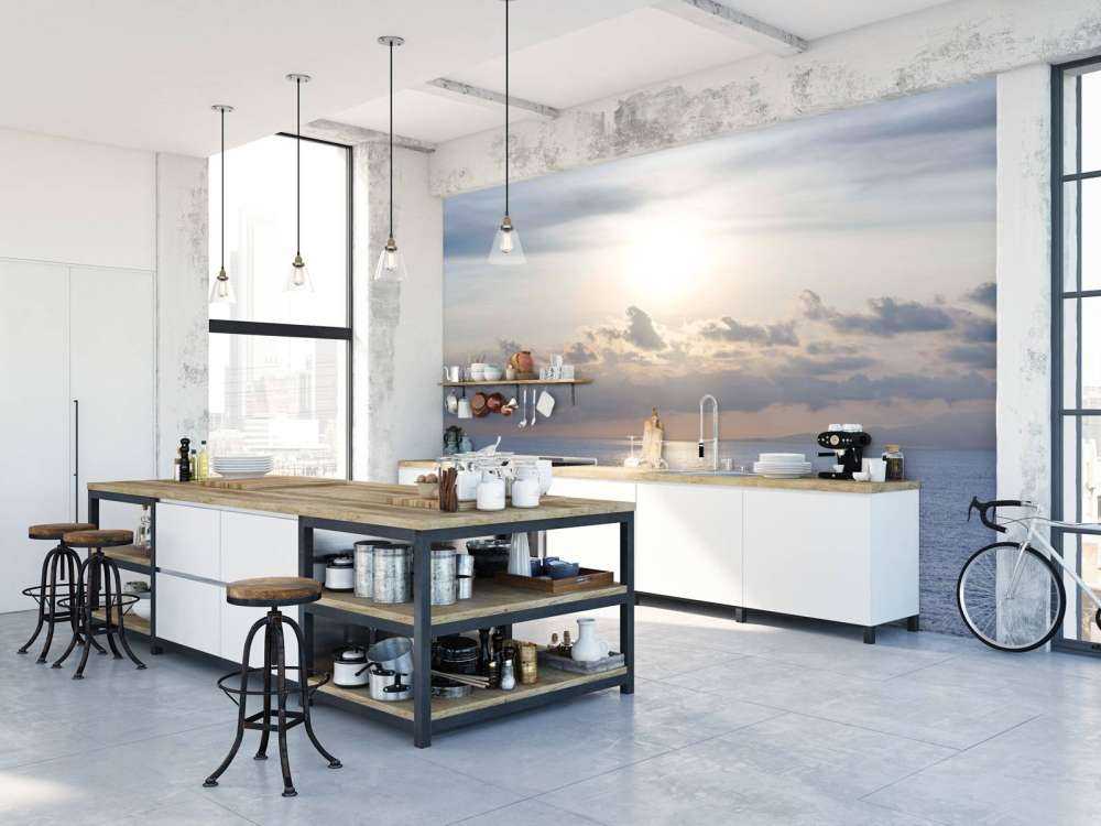 Beautiful sunset sky