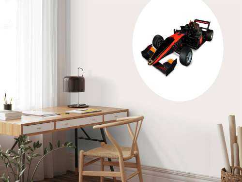 Formula 3 - Left front view, 3d