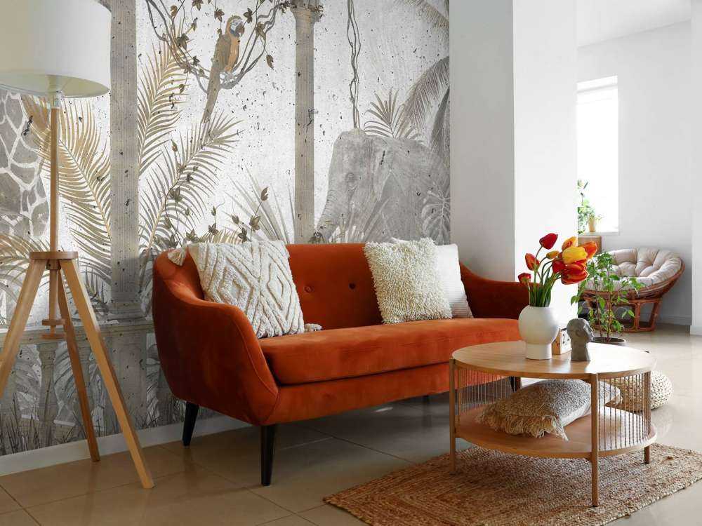 Verlaten gebouw in de jungle