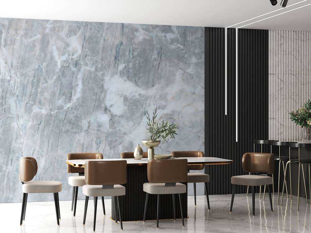 Grijs marmer met goud