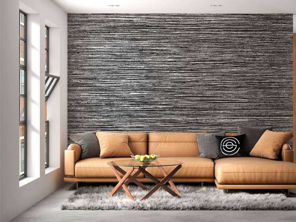 Donker gekrast metaal