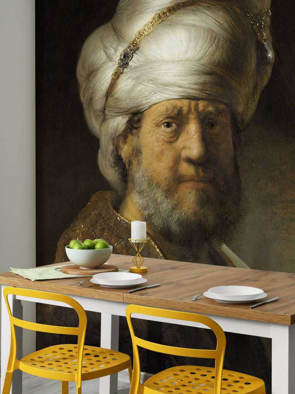 Man in oosterse kleding