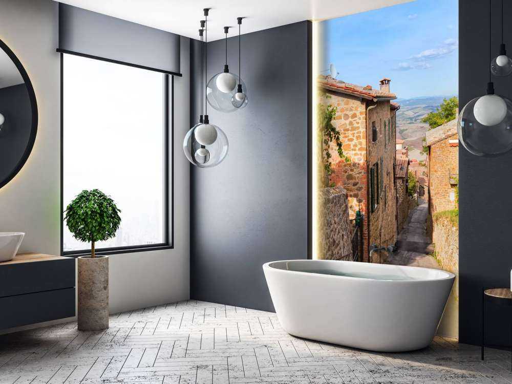 Smal straatje in Italië