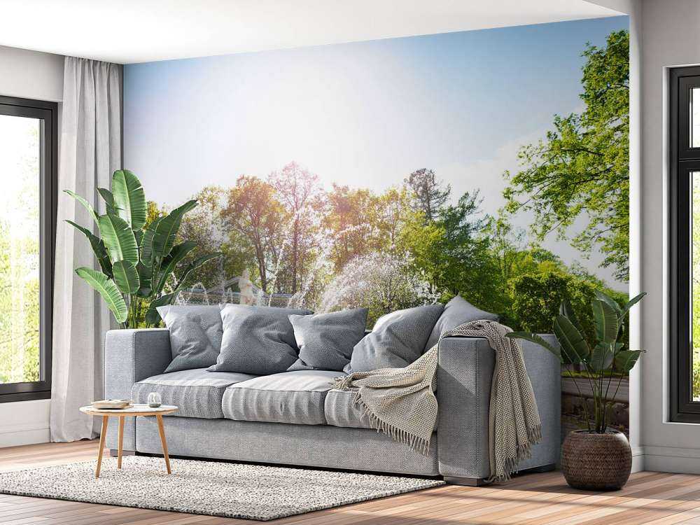 Adam en Eva fontein in het Peterhof