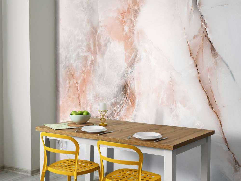 Marmer met roze tint