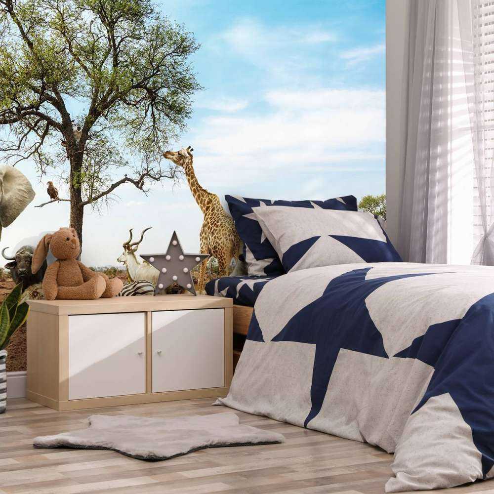 Dieren in een droog landschap