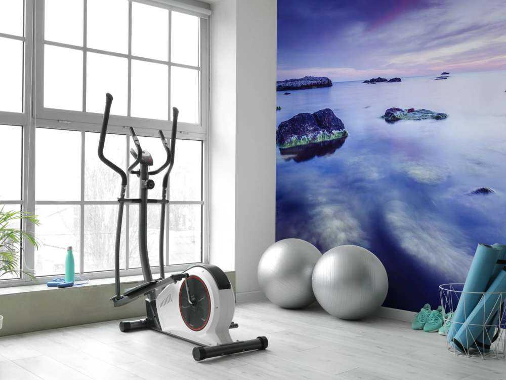 De Zwarte Zee in de avond