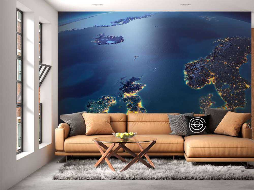 De wereld in de nacht