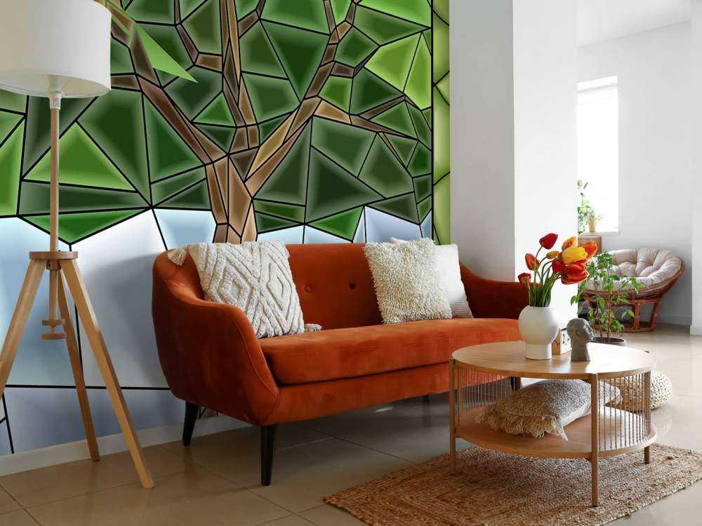 Mozaïek van een boom