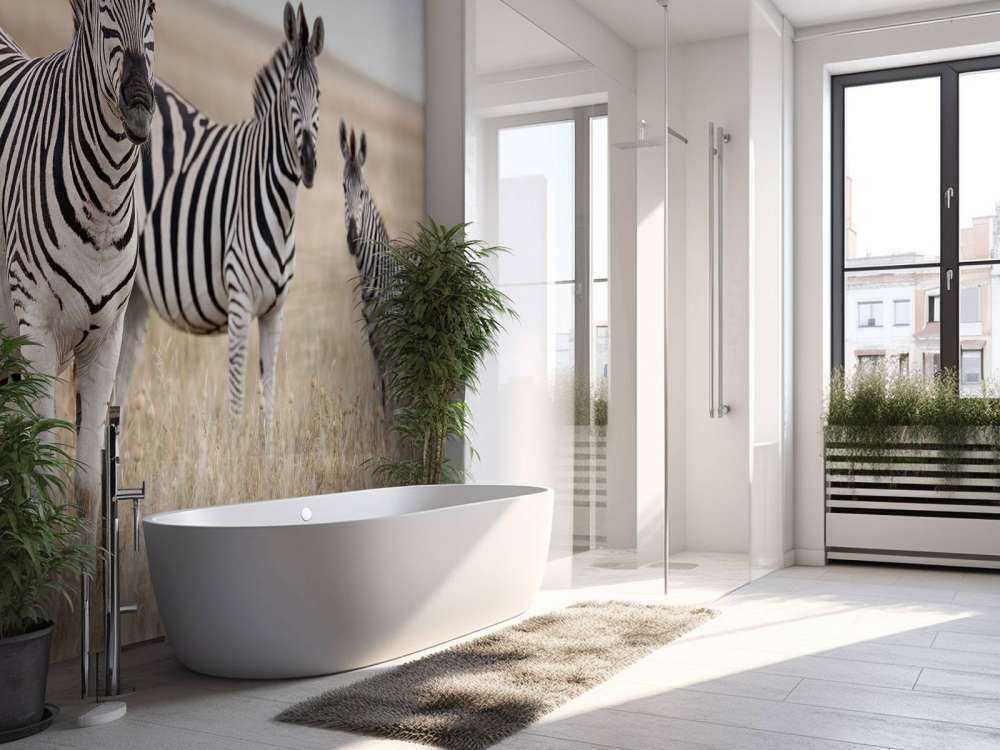Zebra's in de natuur