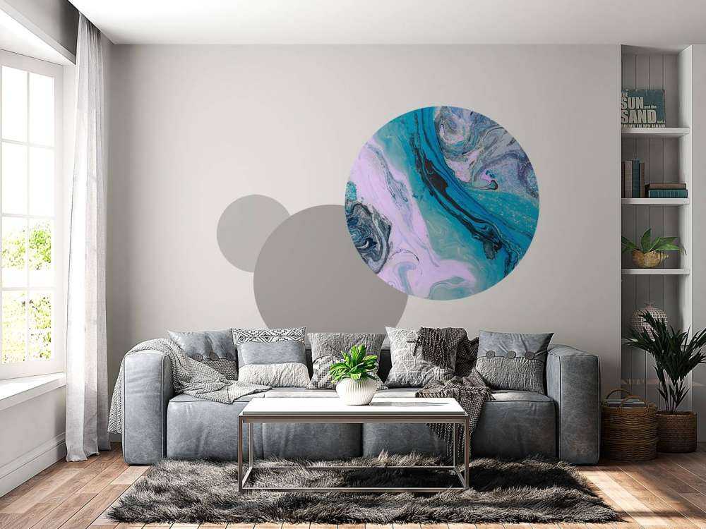 Kleurrijk verfmengsel