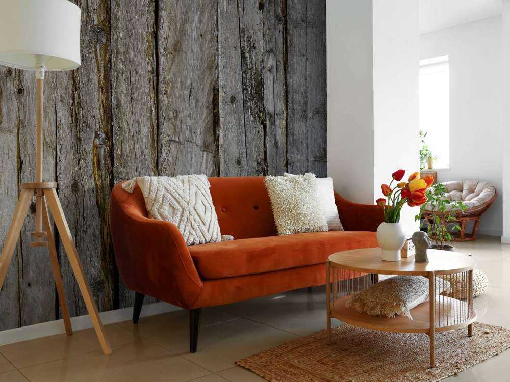 Oude verweerde balken