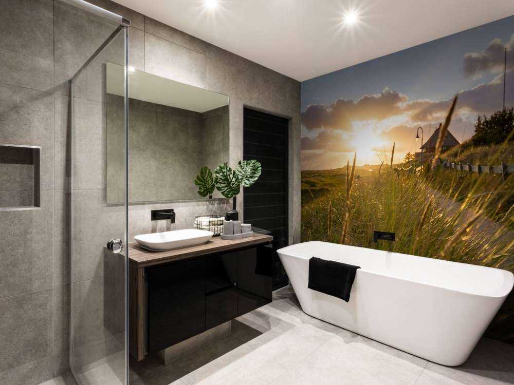 Riet bij zonsondergang