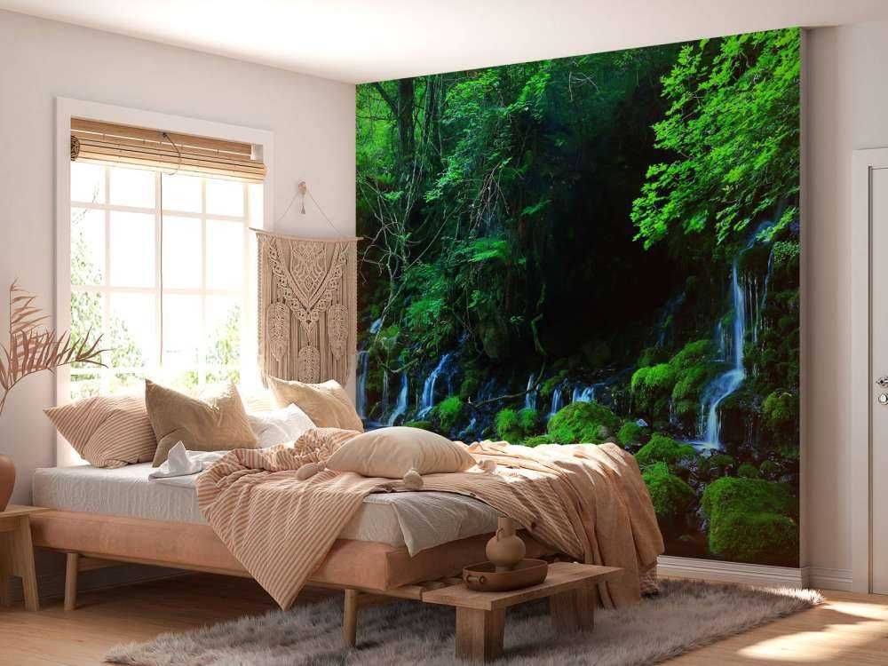 Watervallen in de jungle