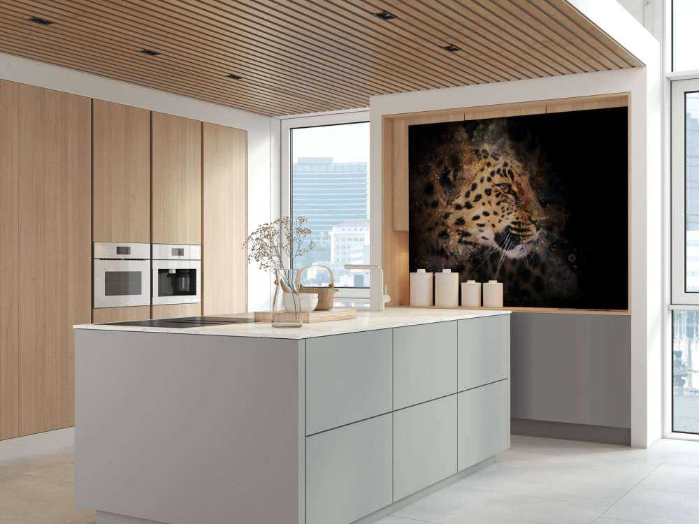 Geschilderde luipaard