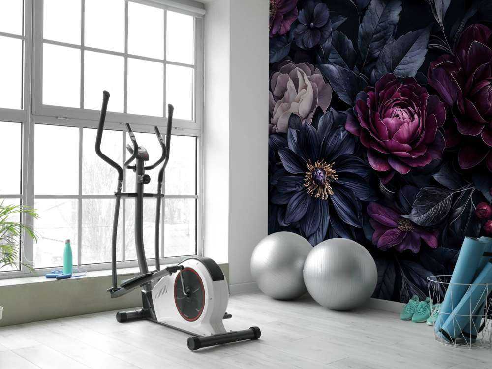 Mystic moody baroque midnight garden delight
