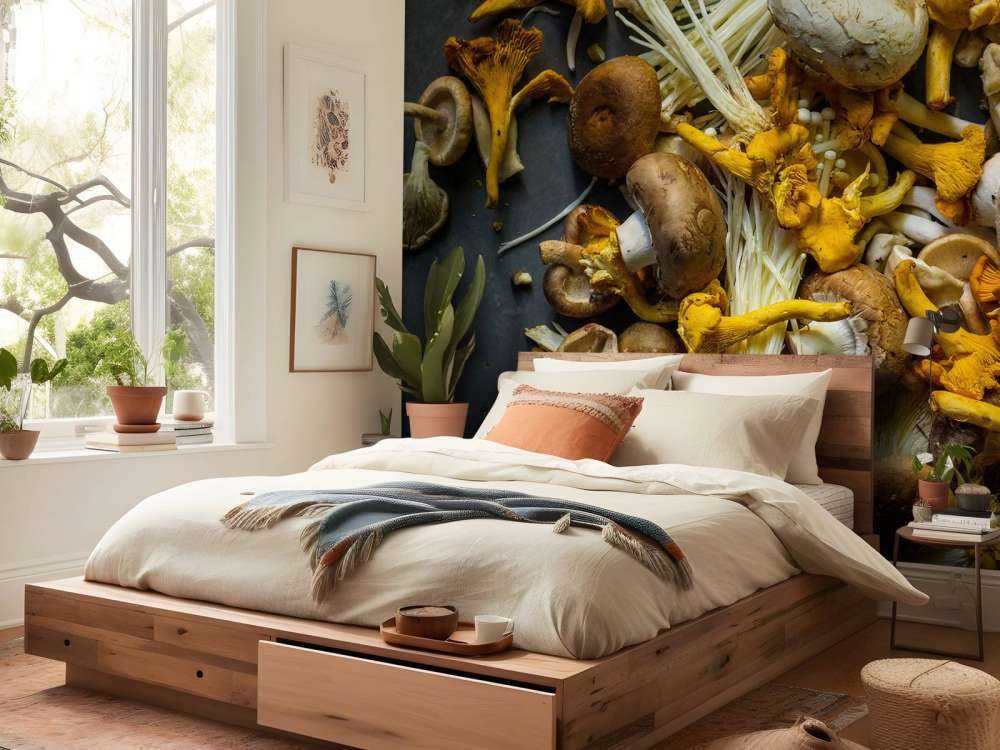 Verschillende paddestoelen