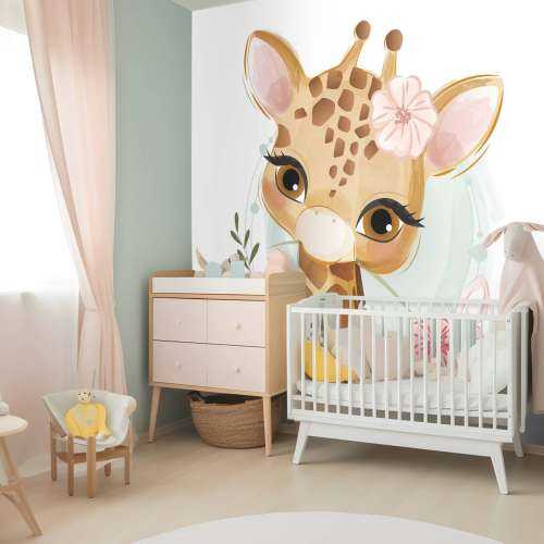 Baby giraffe