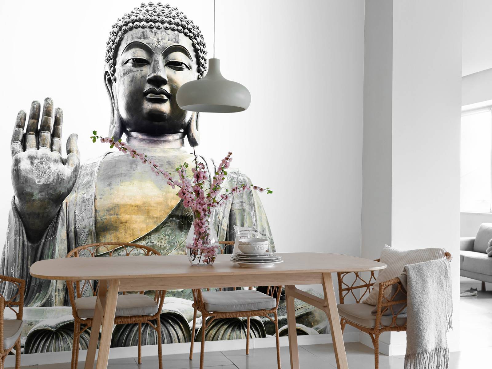 Buddha beeld in Hong Kong