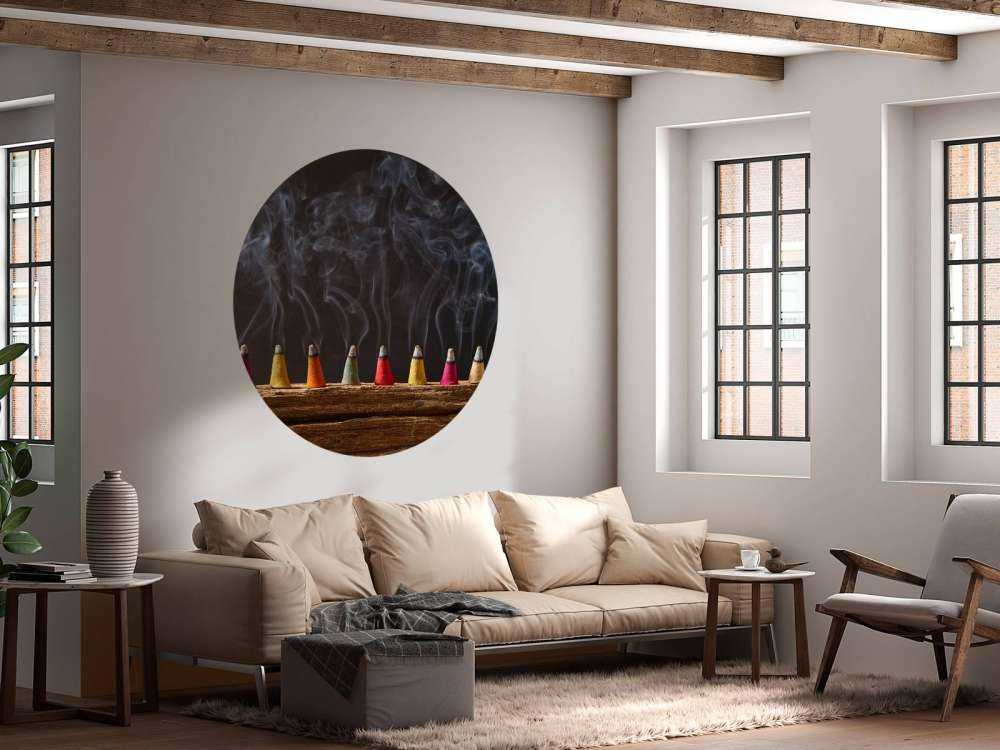 Gekleurde wierook stokjes