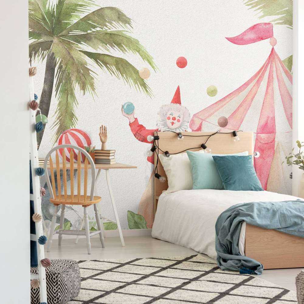 Vrolijke circus dieren