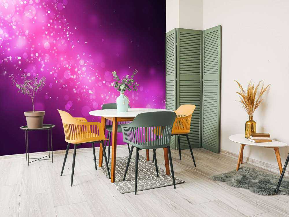 Roze glitter schitteringen