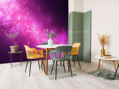 Roze glitter schitteringen