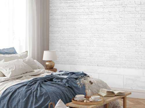 Witte stenen met oud beton