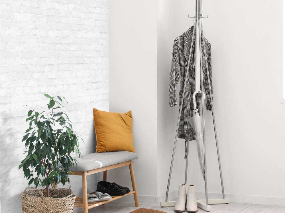 Muur van oude witte bakstenen