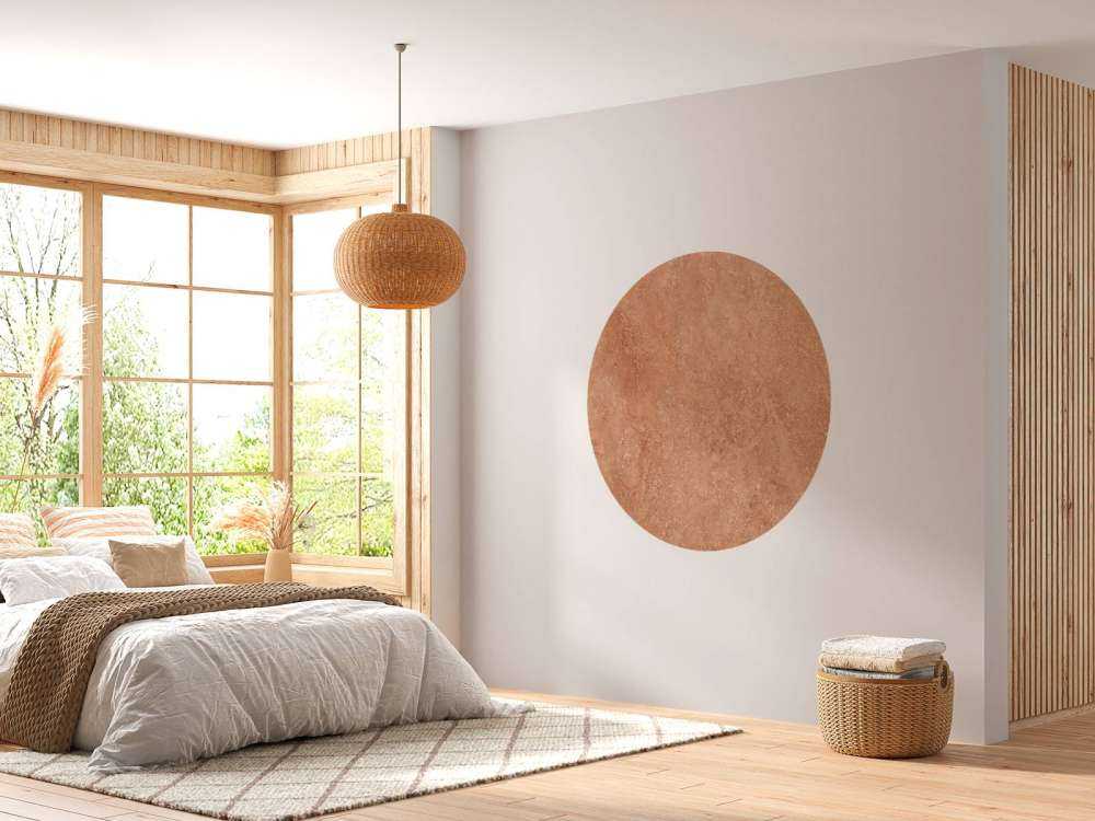 Terracotta kleur marmer