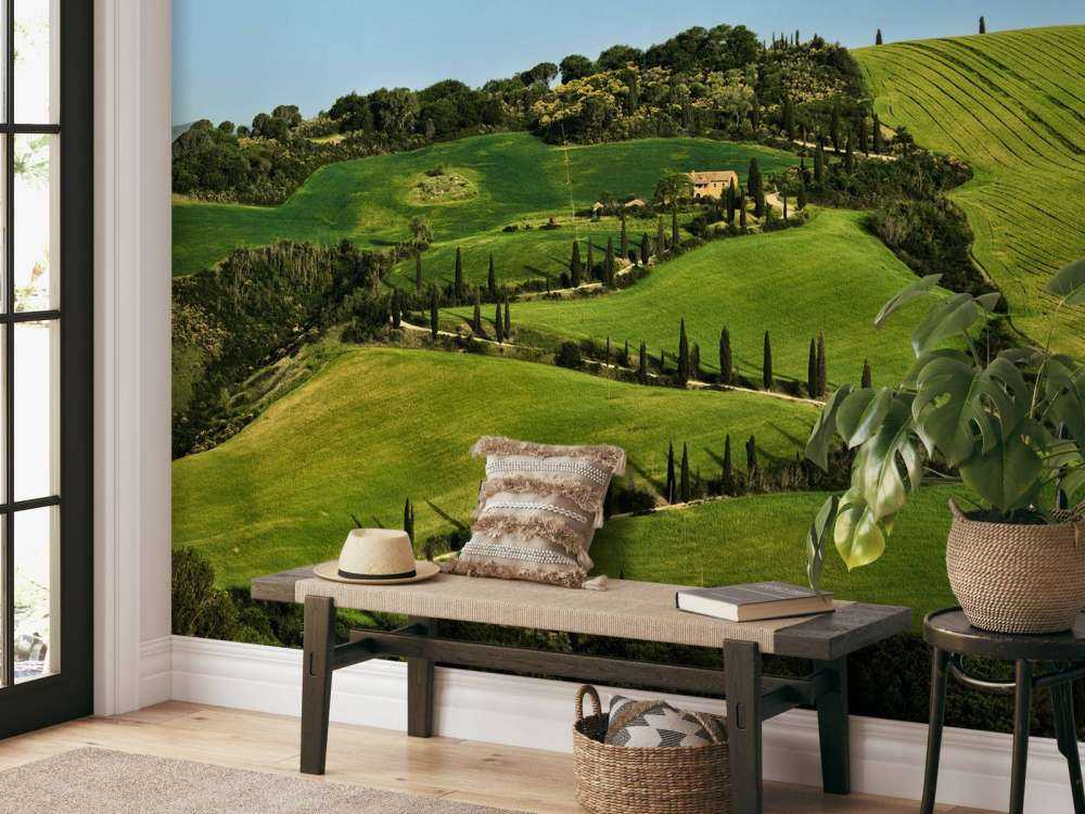 Panorama van Toscane