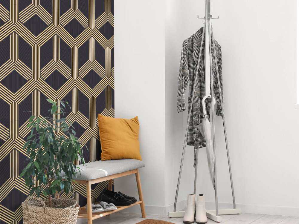 Illusie patroon art deco