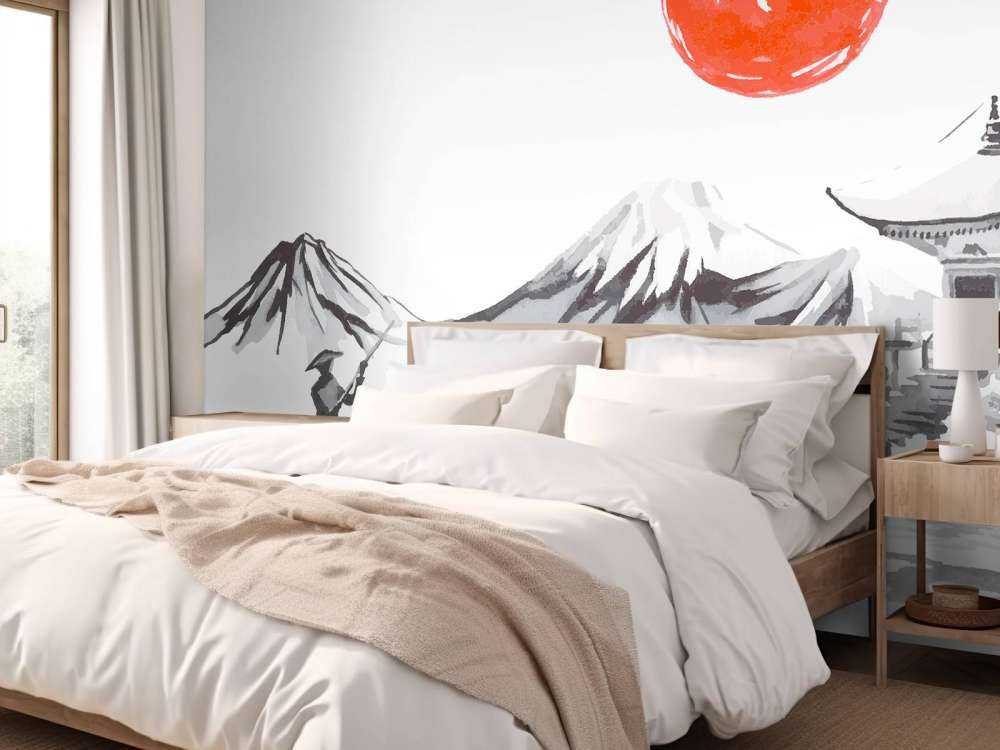 Japanse traditionele tekening