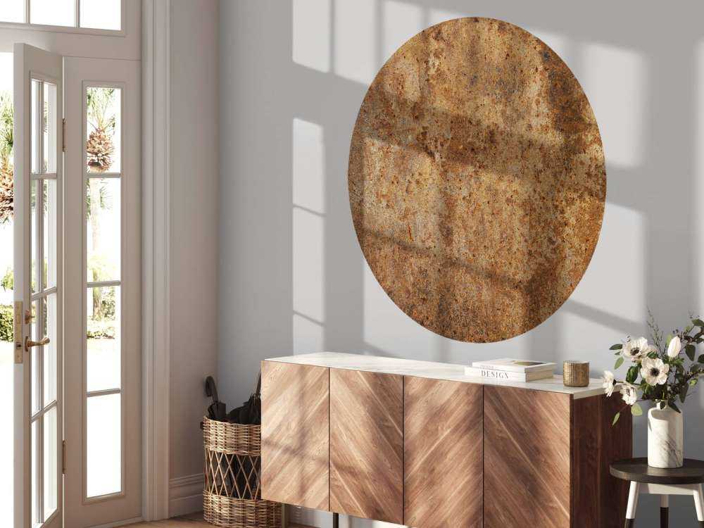 Geroeste metaaltextuur