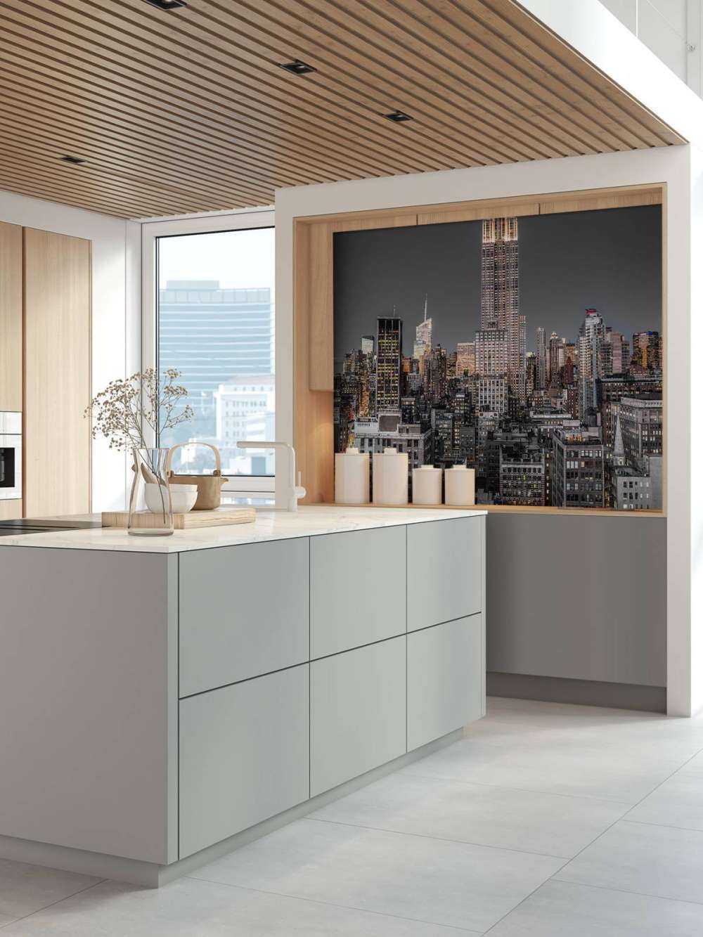 Empire State Building in de avond