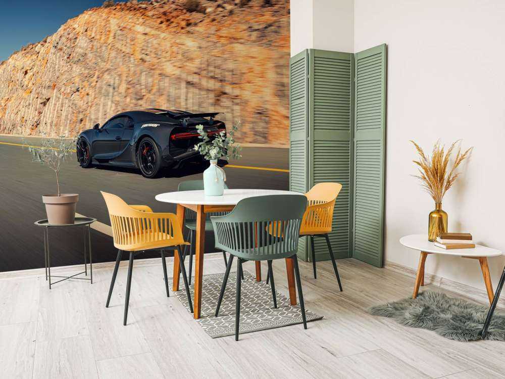 Bugatti Chiron Pur Sport in actie