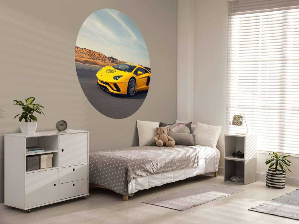 Lamborghini Aventador in actie