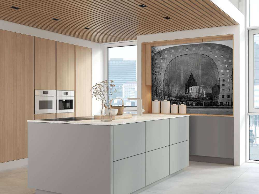 Markthal Reflecties in Monochroom