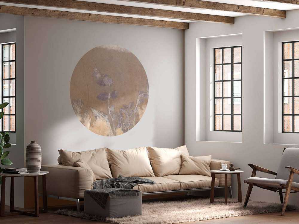 Wilde geranium en sneeuwbes - amber