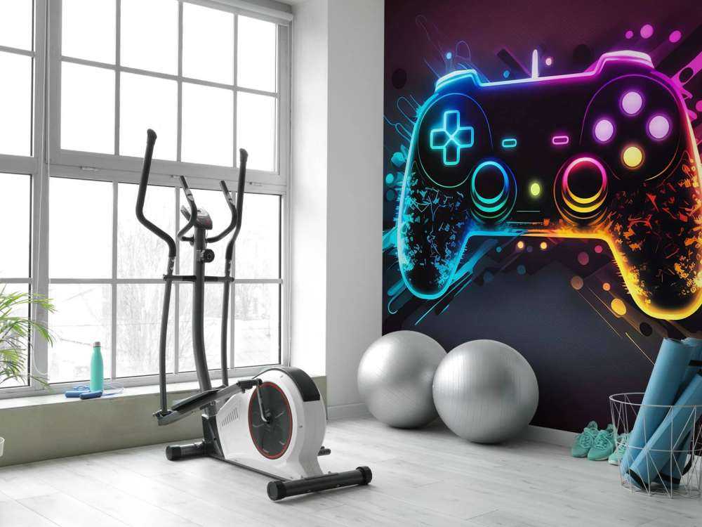Neon Gaming Explosion