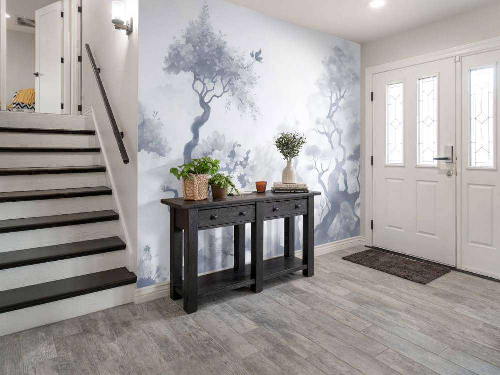 Blooming trees Brown