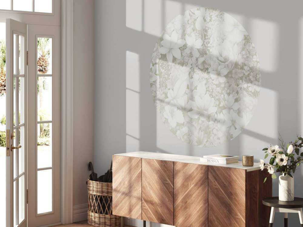 Flower festivalSEAMLESS Light Green