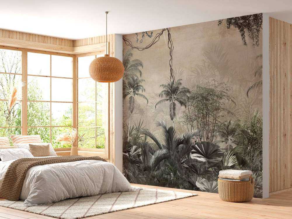 Tropisch Woud in Nevel