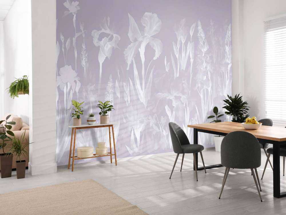 Happy Spring Dusky Purple