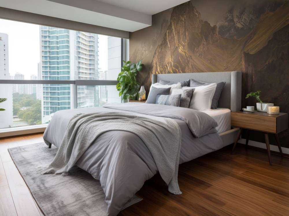 Gouden zonlicht op grillige bergkam