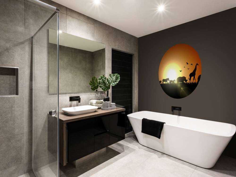 Zonsondergang in Madagaskar design