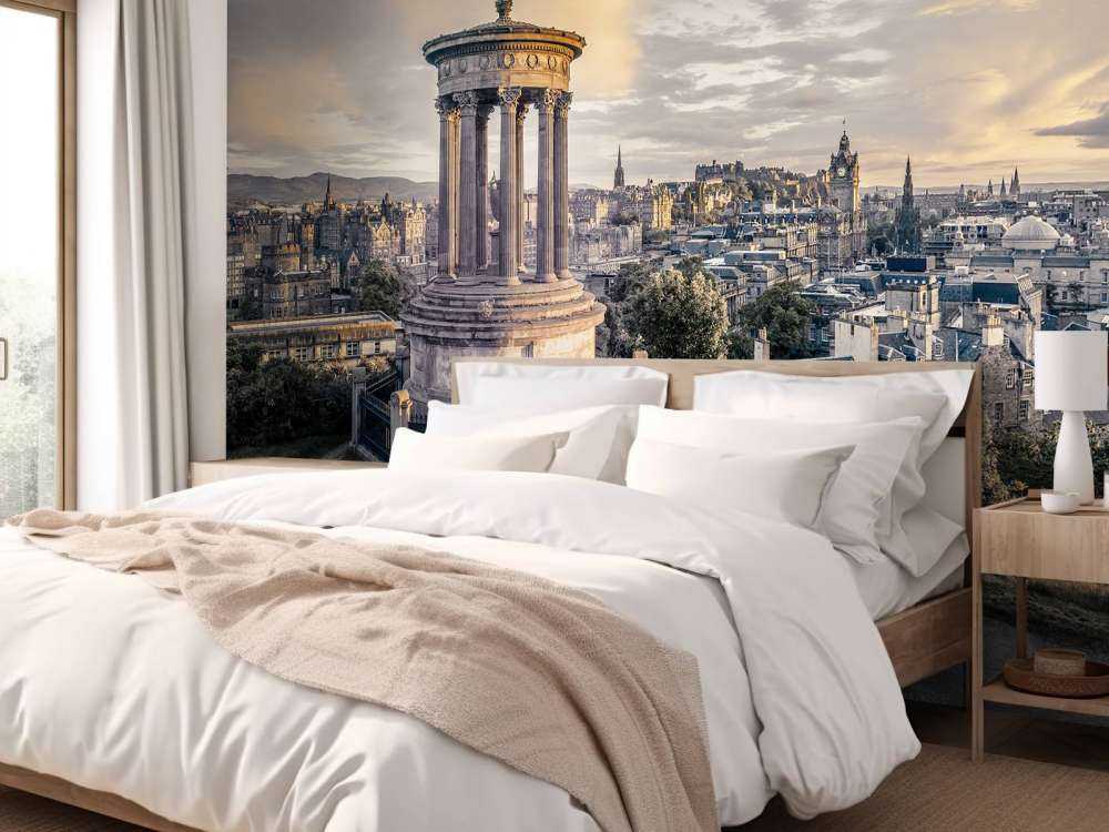 Uitzicht over Edinburgh