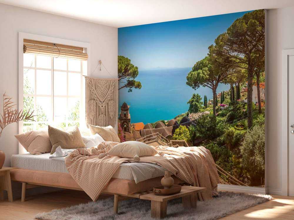 Uitzicht foto aan de kust van Italië